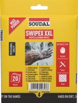 Soudal, Swipex ipari tisztítókendő, 20db-os
