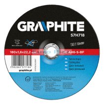 GRAPHITE - Vágókorong fémhez, 180 x 1,6mm