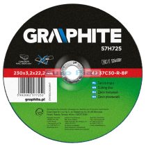 GRAPHITE - Vágókorong kőhöz, 230 x 3,2mm