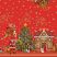 Viaszosvászon asztalterítő karácsonyi mintás 100x140