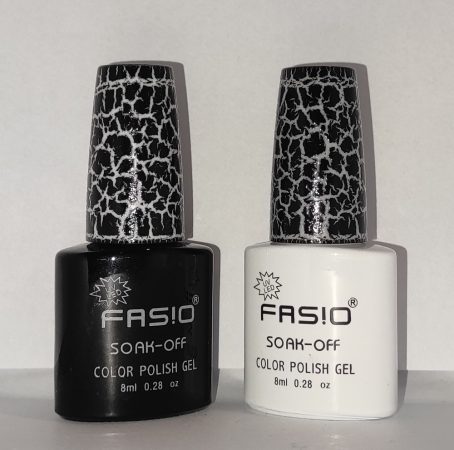 Fasio repedéses alapozó  fekete és fehér 8ml
