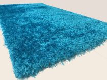 Puffy shaggy szőnyeg türkiz 200 x 280 x 5 cm
