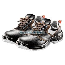 Munkavédelmi cipő, bőr, S1P SRA, CE NEO fekete-szürke 41