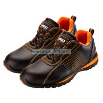 Munkavédelmi cipő, bőr, SB SRA, CE NEO fekete-narancs 42
