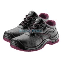 Munkavédelmi cipő, bőr, S1 SRC, CE NEO fekete 36