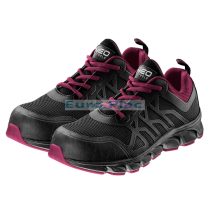   Női munkavédelmi cipő, légáteresztő, fémmentes, S1P SRC, CE NEO fekete 40